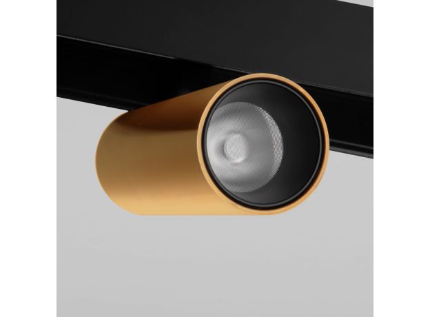 Трековый светильник 7W 4200K Cubo латунь Slim Magnetic 85035/01