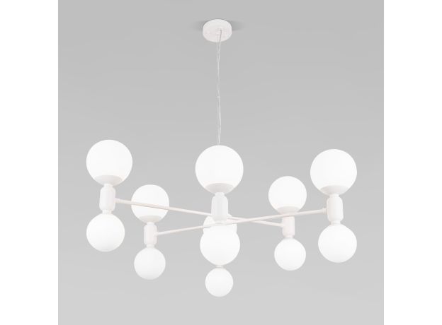 Умная подвесная люстра с плафонами 30182 белый