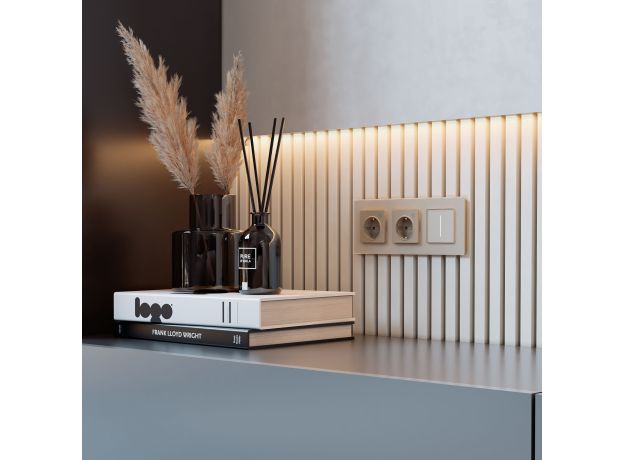 Умный сенсорный диммер (шампань) W3443111