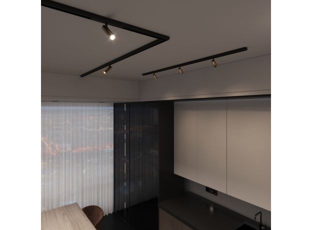 Умный трековый светильник 5W 2700-6500K Dim Cantors Slim Magnetic 85071/01