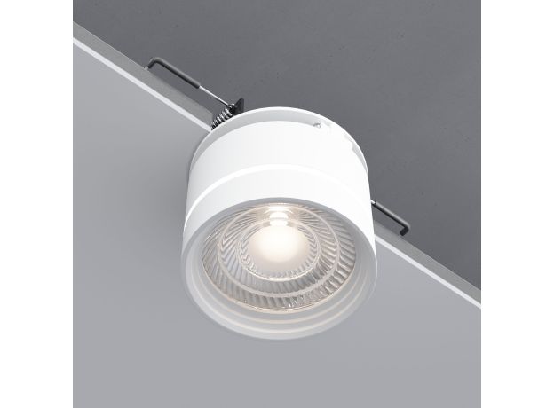 Встраиваемый поворотный светодиодный светильник 8W 4200K белый 25035/LED