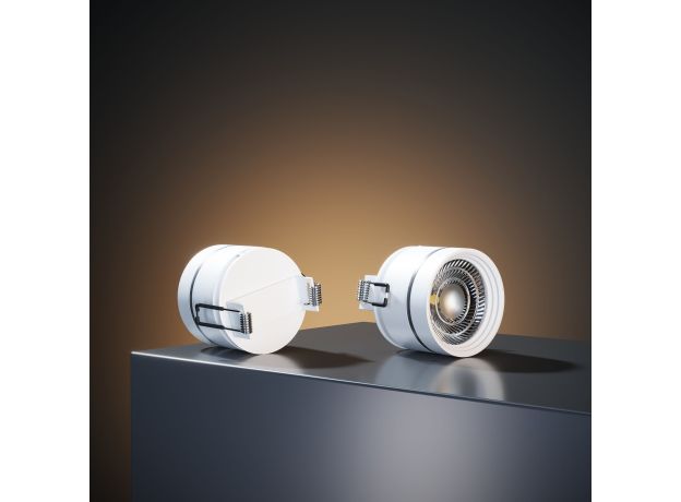 Встраиваемый поворотный светодиодный светильник 8W 4200K белый 25035/LED