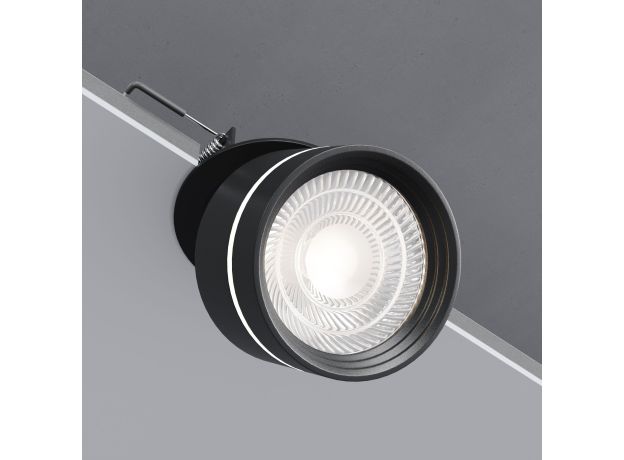 Встраиваемый поворотный светодиодный светильник 8W 4200K чёрный 25035/LED