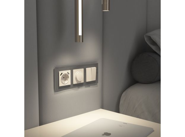 Диммер (айвори матовый) W1142062