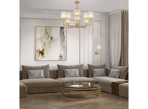 Настенный светильник 60144/1 золото