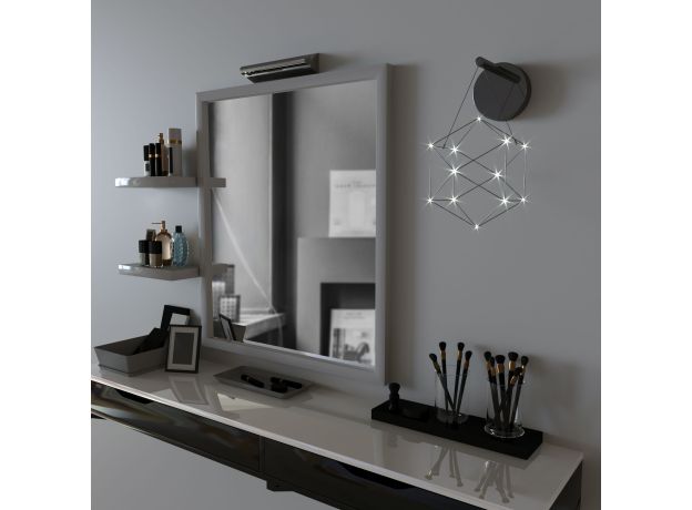 Настенный светодиодный светильник 90310/1 черный жемчуг