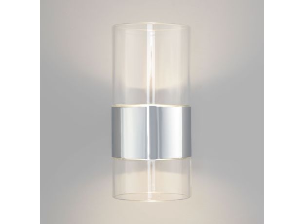 Настенный светильник 40021/1 LED хром/прозрачный