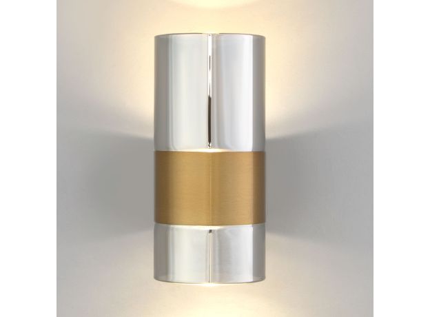 Настенный светильник 40021/1 LED латунь/дымчатый