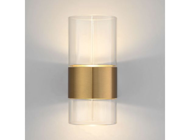 Настенный светильник 40021/1 LED латунь/прозрачный