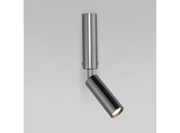 Настенный светодиодный светильник 40020/1 LED черный жемчуг