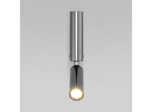 Настенный светодиодный светильник 40020/1 LED черный жемчуг