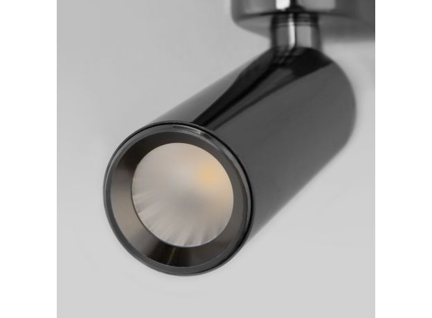 Настенный светодиодный светильник 40020/1 LED черный жемчуг