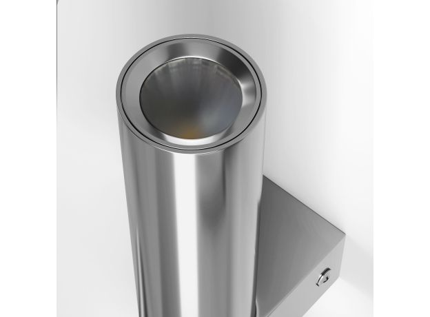 Настенный светодиодный светильник 40020/1 LED хром