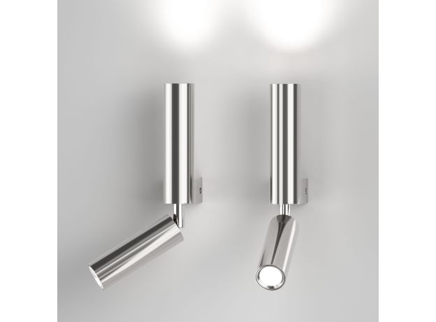 Настенный светодиодный светильник 40020/1 LED хром