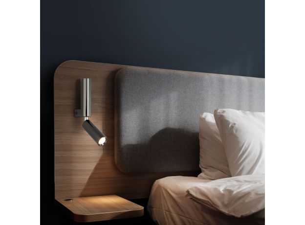 Настенный светодиодный светильник 40020/1 LED хром