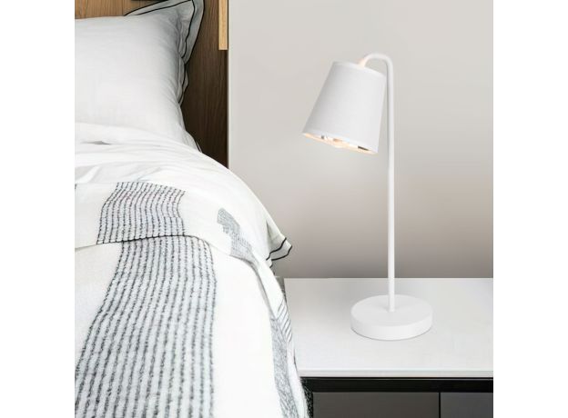 Настольная лампа 01134/1 белый