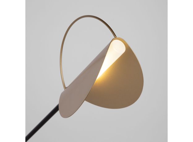 Настольная лампа 01141/1 черный/золото