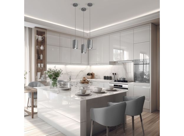 Подвесной светильник 50247/1 LED/ хром