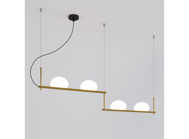 Подвесной светильник 70145/4 латунь