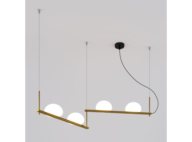 Подвесной светильник 70145/4 латунь