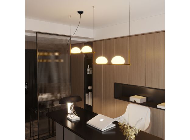 Подвесной светильник 70145/4 латунь