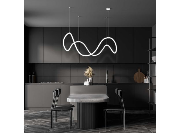 Подвесной светильник 90288/1 белый