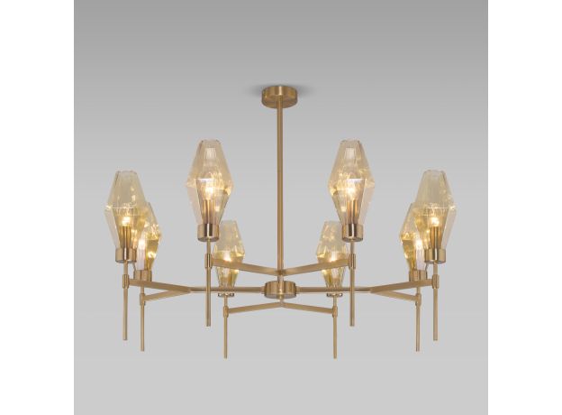 Потолочная люстра 60143/8 латунь