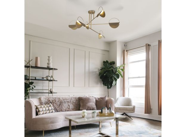 Потолочный светильник 70148/6 золото