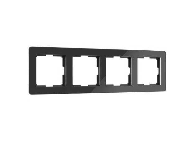 Рамка из акрила на 4 поста Acrylic черный W0042708