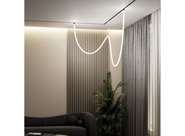 Трековый светильник 100W 4200K Full Light N05 Slim Magnetic 85028/01 100W 4200K