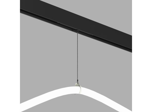 Коннектор для шинопровода черный Full light Slim Magnetic 85102/00