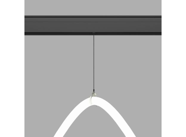 Коннектор для шинопровода черный Full light Slim Magnetic 85102/00