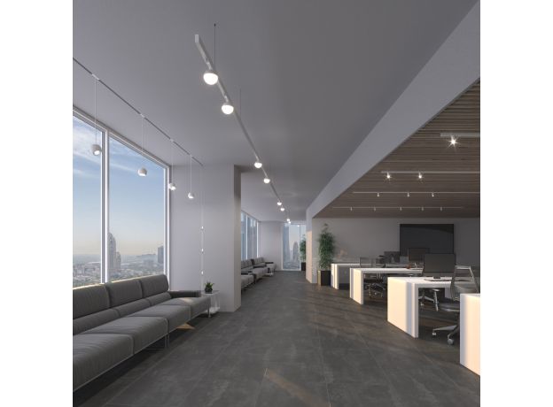 Трековый светильник 12 Вт 4200K Lars белый Slim Magnetic 85033/01