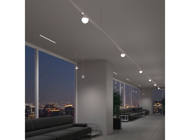 Трековый светильник 12 Вт 4200K Lars белый Slim Magnetic 85033/01