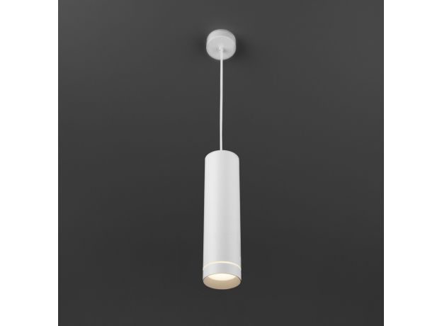 Подвесной светодиодный светильник DLR023 IP54 белый 35084/H белый