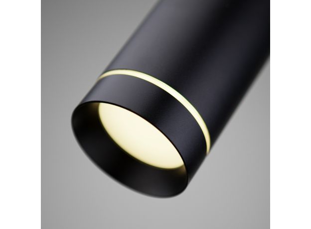 Светильник садово-парковый со светодиодами DLR023 IP54 35084/H черный