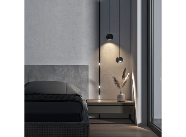 Трековый светильник Slim Magnetic M02 4W 4200K Smally черный 85510/01