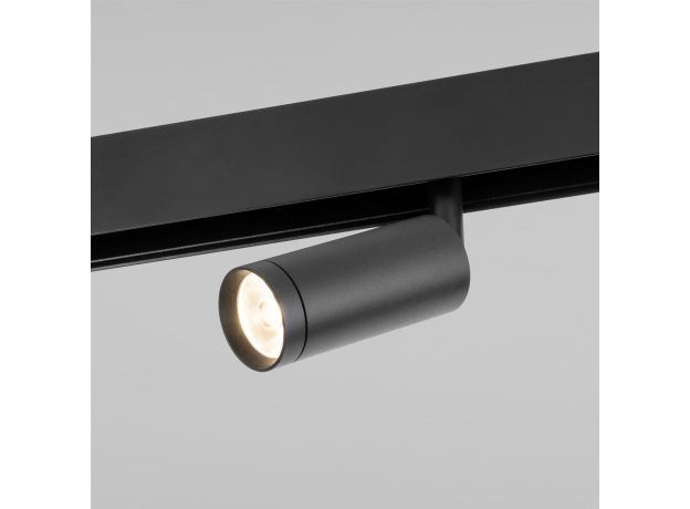 Трековый светильник Slim Magnetic R07 8W 4200K Porte черный 85507/01