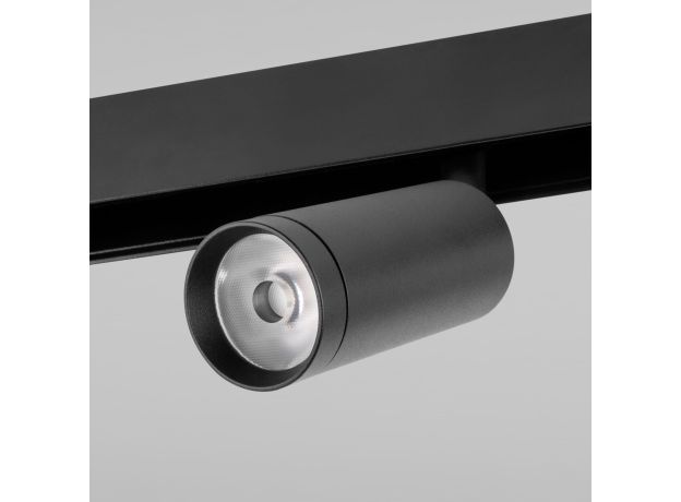Трековый светильник Slim Magnetic R07 8W 4200K Porte черный 85507/01