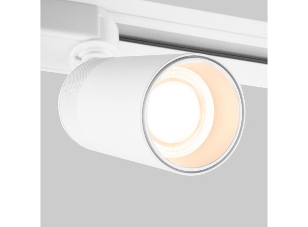 Трековый светодиодный светильник для однофазного шинопровода Riffe белый 9 Вт 4200K 85512/01 9W 4200K  белый однофазный