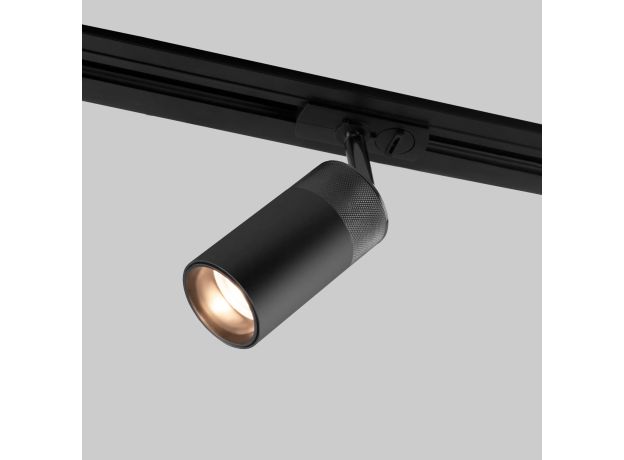 Трековый светодиодный светильник для однофазного шинопровода Riffe чёрный 9 Вт 4200K 85512/01 9W 4200K  чёрный однофазный
