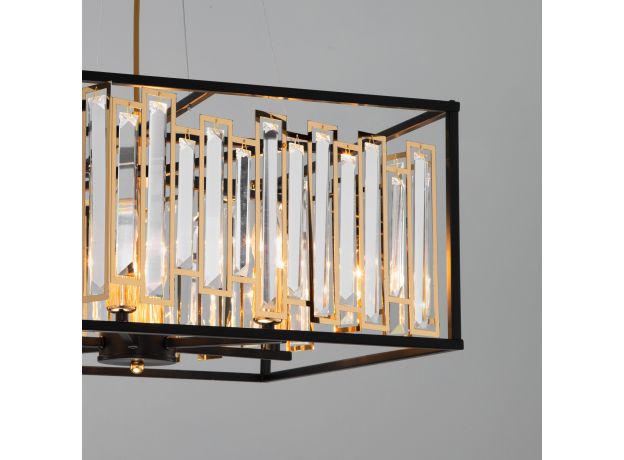 Умная подвесная люстра с хрусталем 377/6 Smart