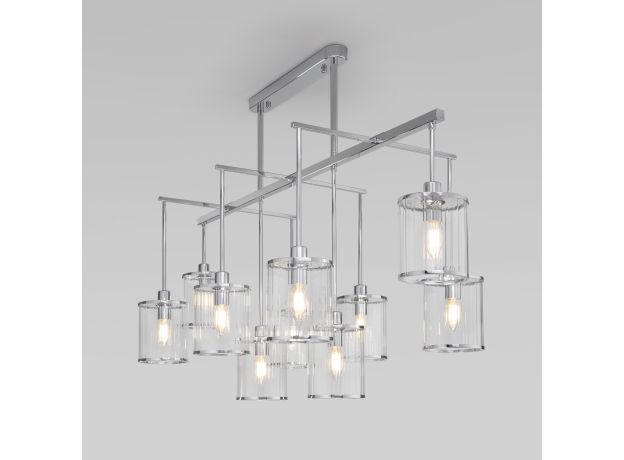 Умная потолочная люстра 60144/10 хром