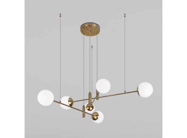 Умный подвесной светильник 70146/6 латунь