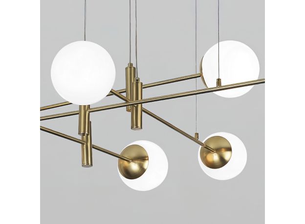 Умный подвесной светильник 70146/8 латунь