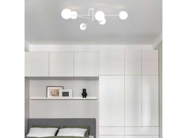 Умный потолочный светильник 30181/6 белый