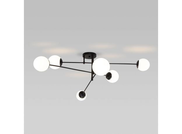 Умный потолочный светильник 30181/6 черный