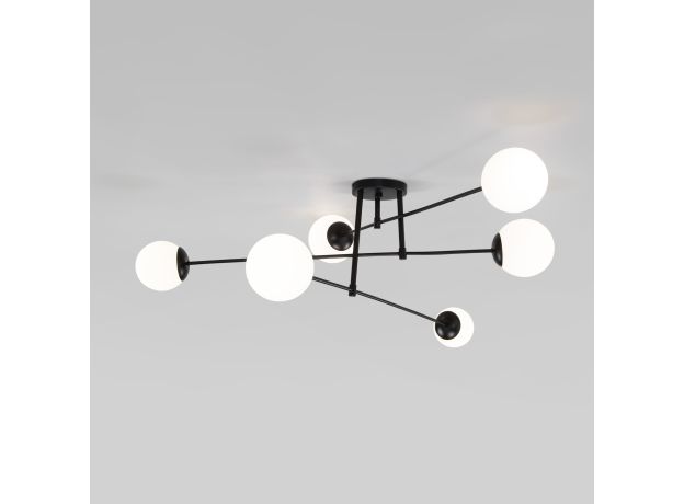 Умный потолочный светильник 30181/6 черный