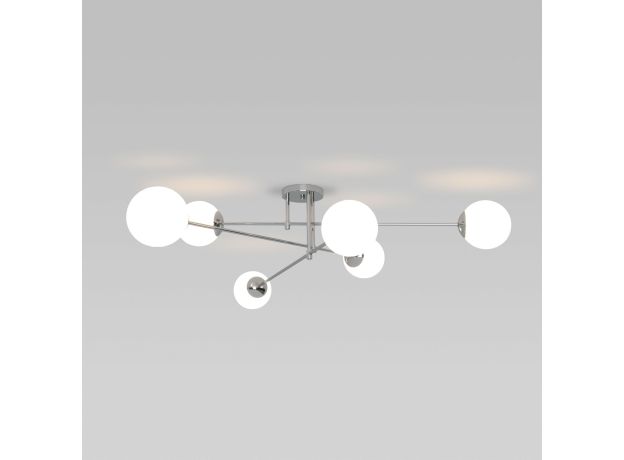 Умный потолочный светильник 30181/6 хром