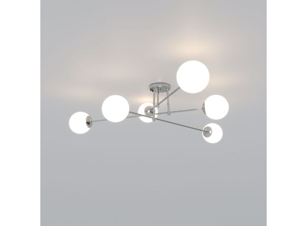 Умный потолочный светильник 30181/6 хром